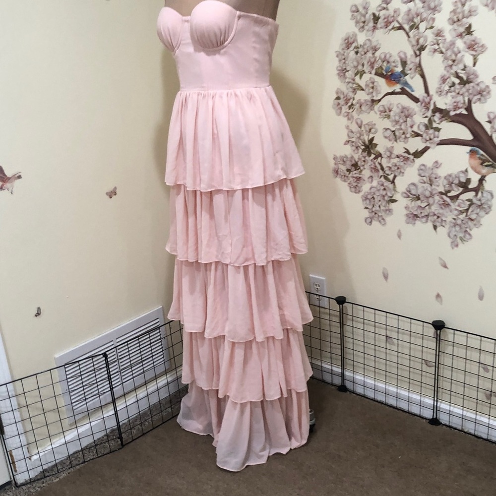 Lovers + Friends Hattie Maxi Dress Size Small Pink - Picture 4 of 10